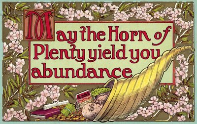 May the Horn of Plenty Yield You Abundance by American School