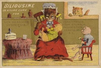 Medicine Time for the Cats by American School