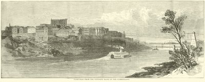 Nashville from the Opposite Bank of the Cumberland, December 1864 by American School
