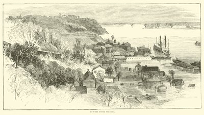 Natchez under the hill, May 1862 by American School