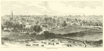 Natchez upon the hill, May 1862 by American School