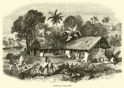 Native village by American School