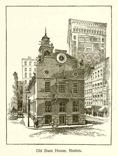 Old State House, Boston by American School