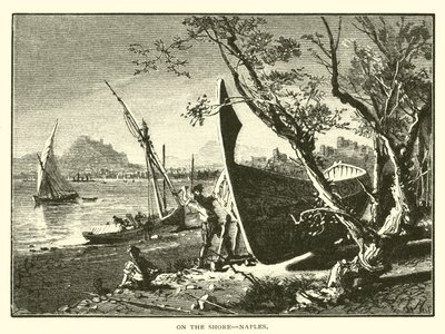 On the Shore, Naples by American School