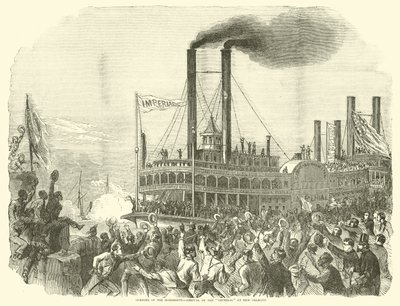 Opening of the Mississippi, Arrival of the Imperial at New Orleans by American School