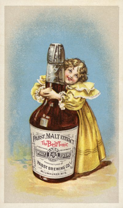 Pabst Malt Extract, The Best Tonic by American School