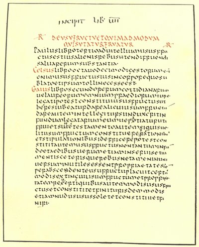 Page from the Pandects of Justinian by American School