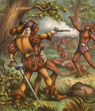 Pocahontas by American School
