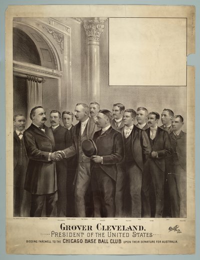President Grover Cleveland and the Chicago Baseball Club by American School