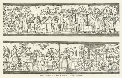 Representation of a Siege; from Nimrud by American School