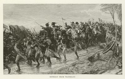 Retreat from Waterloo by American School