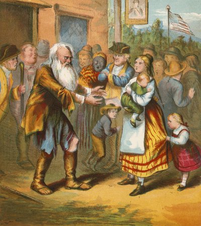 Rip Van Winkle by American School