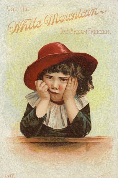 Sad Girl with Face in Hands by American School