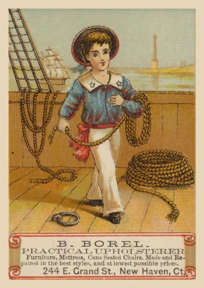 Sailor Boy on Deck by American School