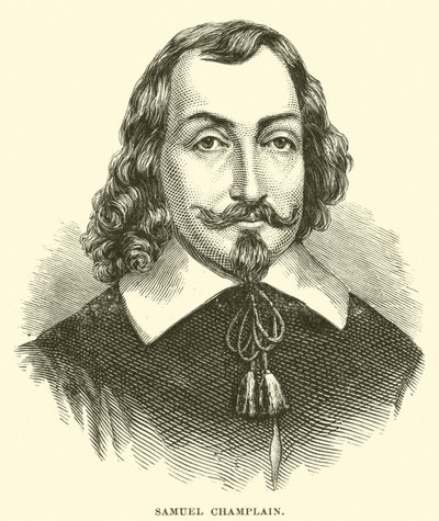 Samuel Champlain by American School