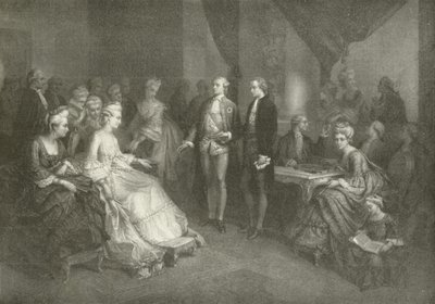 Schiller Presented to the Princess of Saxe Weimar by American School