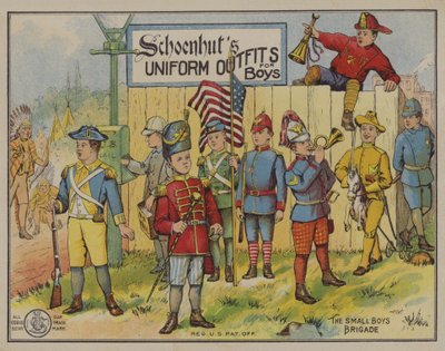 Schoenhuts Uniform Outfits for Boys by American School