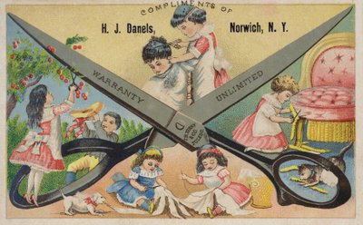 Scissors Being Used for an Array of Jobs by American School