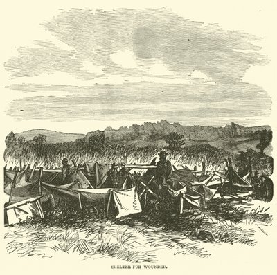 Shelter for Wounded, September 1862 by American School