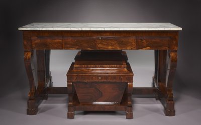 Sideboard and Cellarette, firm of Duncan Phyfe and Son by American School