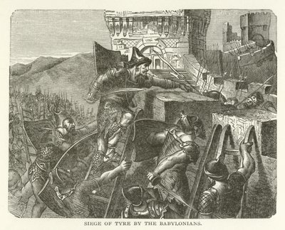 Siege of Tyre by the Babylonians by American School