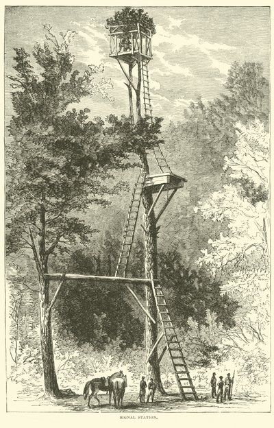 Signal Station, July 1864 by American School