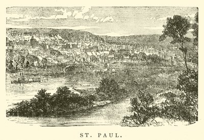 St Paul (engraving) by American School