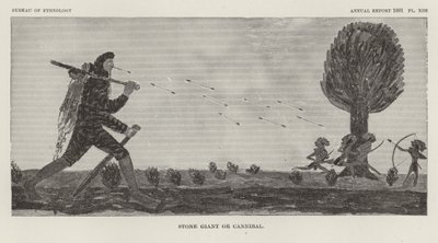 Stone Giant or Cannibal by American School