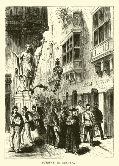 Street in Malta by American School