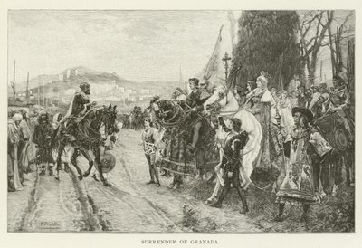 Surrender of Granada by American School