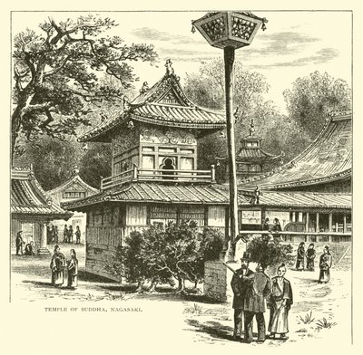 Temple of Buddha, Nagasaki by American School