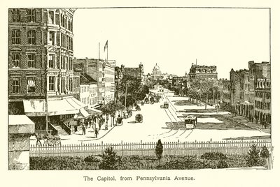The Capitol, from Pennsylvania Avenue by American School