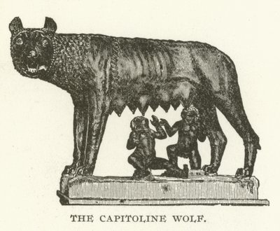 The Capitoline Wolf by American School