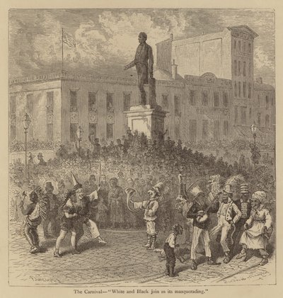 The Carnival, White and Black join in its masquerading by American School