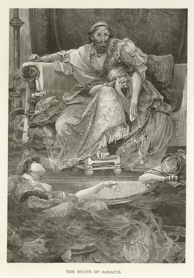 The Death of Saracus by American School
