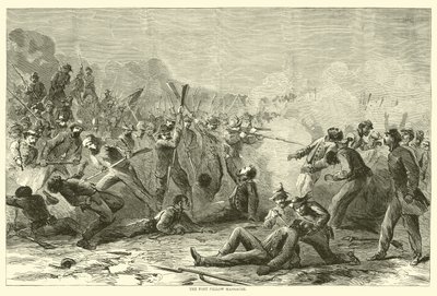 The Fort Pillow Massacre, April 1864 by American School