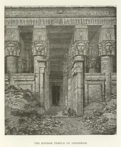 The Hathor Temple of Denderah by American School