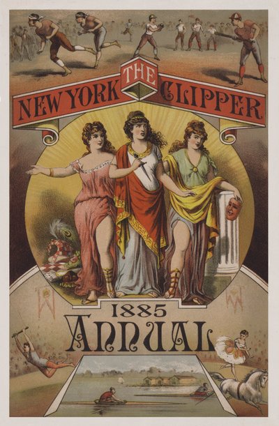 The New York Clipper Annual, 1885 by American School