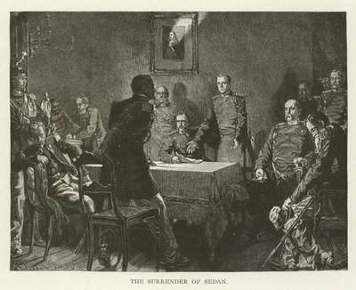 The Surrender of Sedan by American School