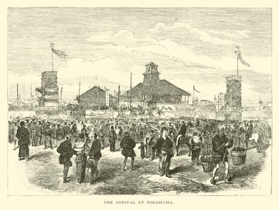 The arrival at Yokohama by American School