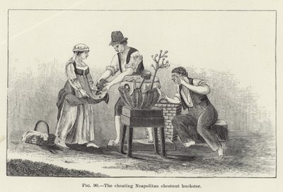 The Cheating Neapolitan Chestnut Huckster by American School