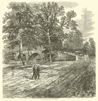 The Stone Bridge Over the Antietam, September 1862 by American School