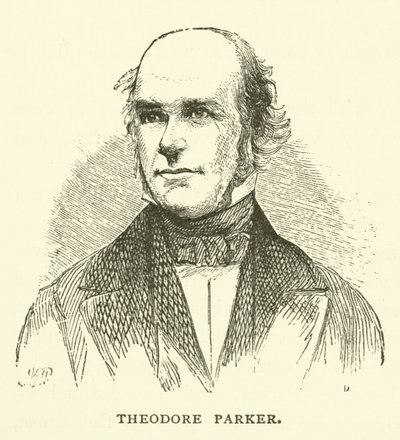 Theodore Parker, American Unitarian minister, Transcendentalist and abolitionist by American School