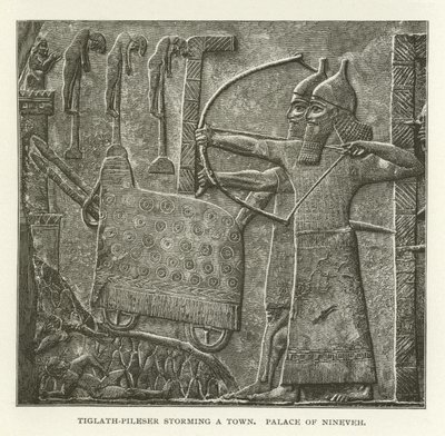 Tiglath-Pileser Storming a Town, Palace of Nineveh by American School