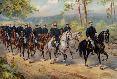 US Army, Cavalry Field Equipment by American School