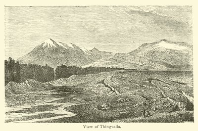 View of Thingvalla by American School