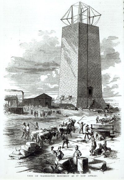 View of Washington Monument as it now Appears, from 