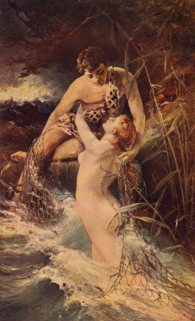 Water nymph by American School