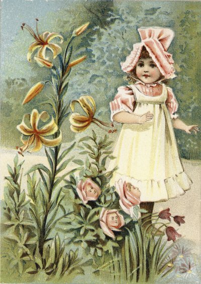 We can talk, said the tiger-lily by American School