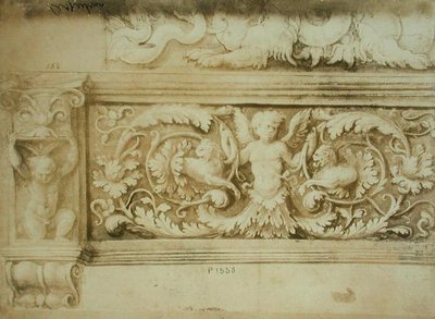Study for an architectural decoration by Amico Aspertini